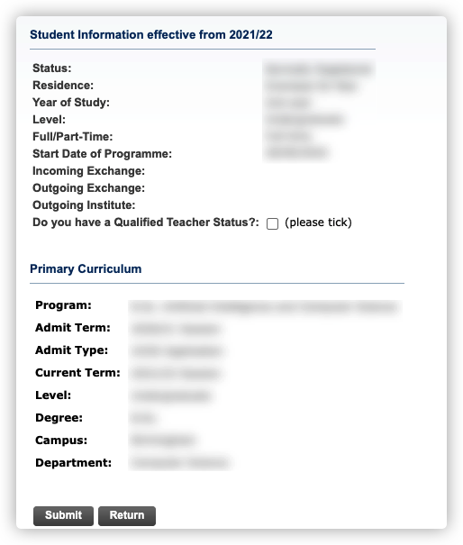 4. Programme Details